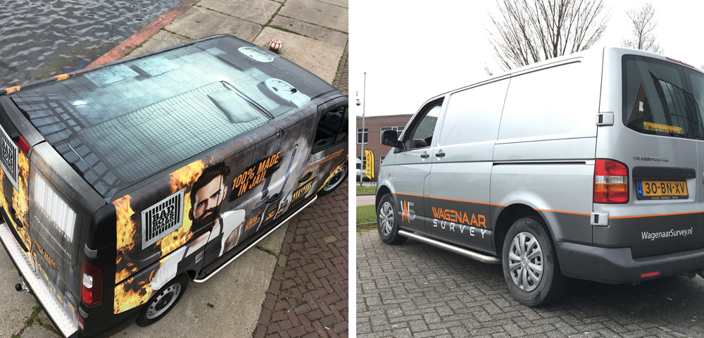 Cross-Sign Allround Singmaker • Reclamemontage • Belettering • Carwrapping